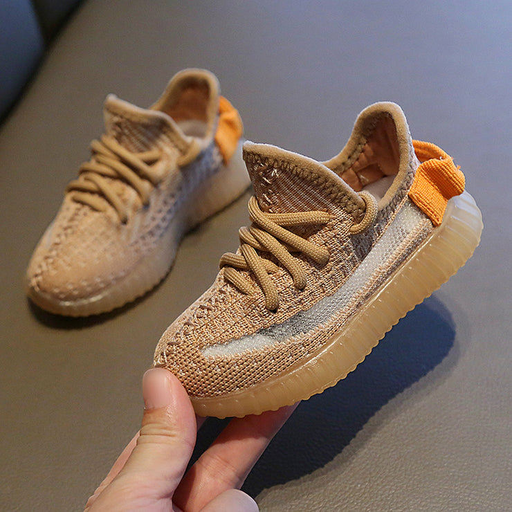 Baskets bébé enfant respirantes coco