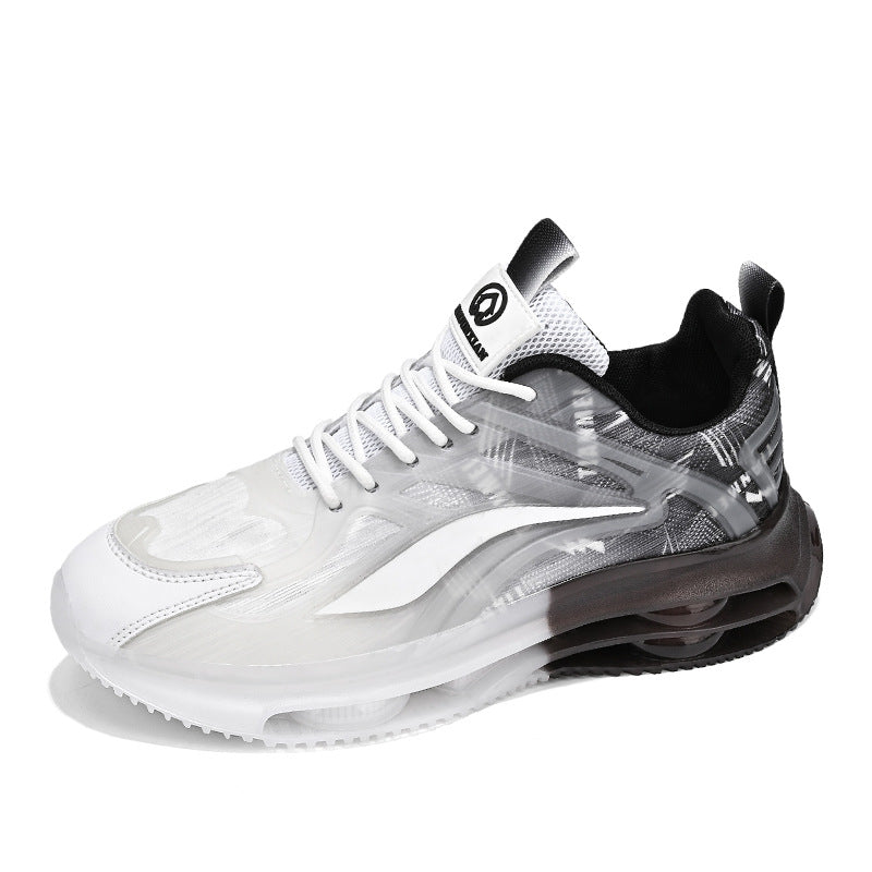 Baskets Homme Grande Taille Outdoor | Noir Blanc Gris