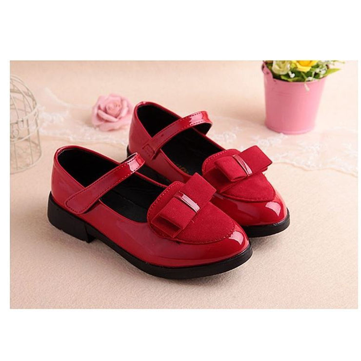 Baskets fille cuir princesse