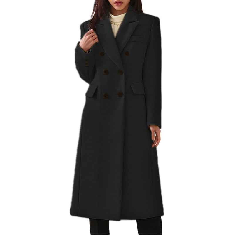 Manteau Long Laine Femme Grande Taille | Automne Hiver