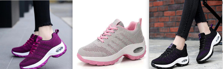 Baskets femme marche