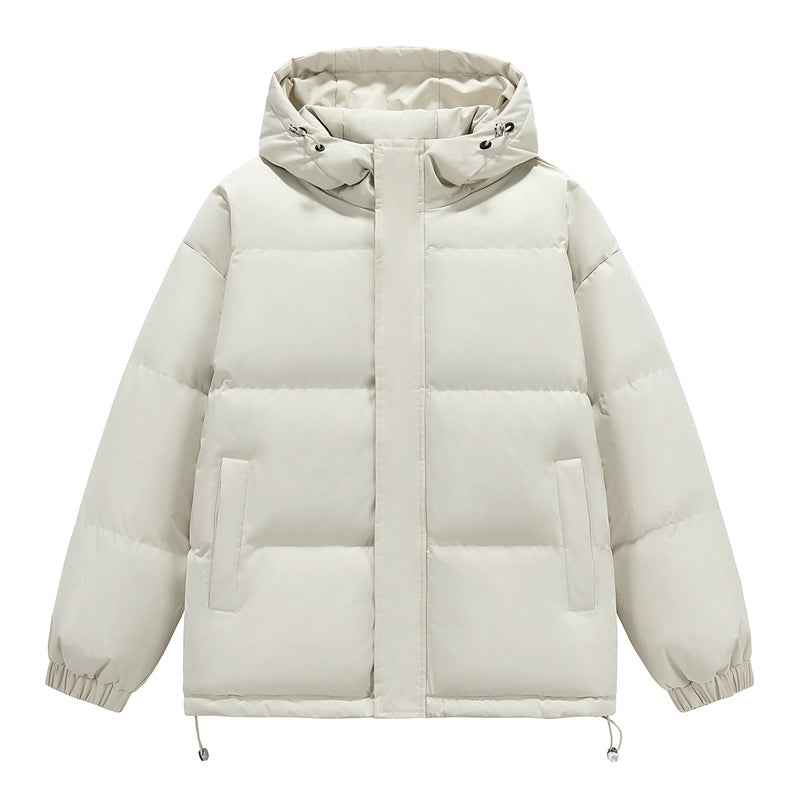 Doudoune Femme Homme Oversize Capuche | Blanc Vert