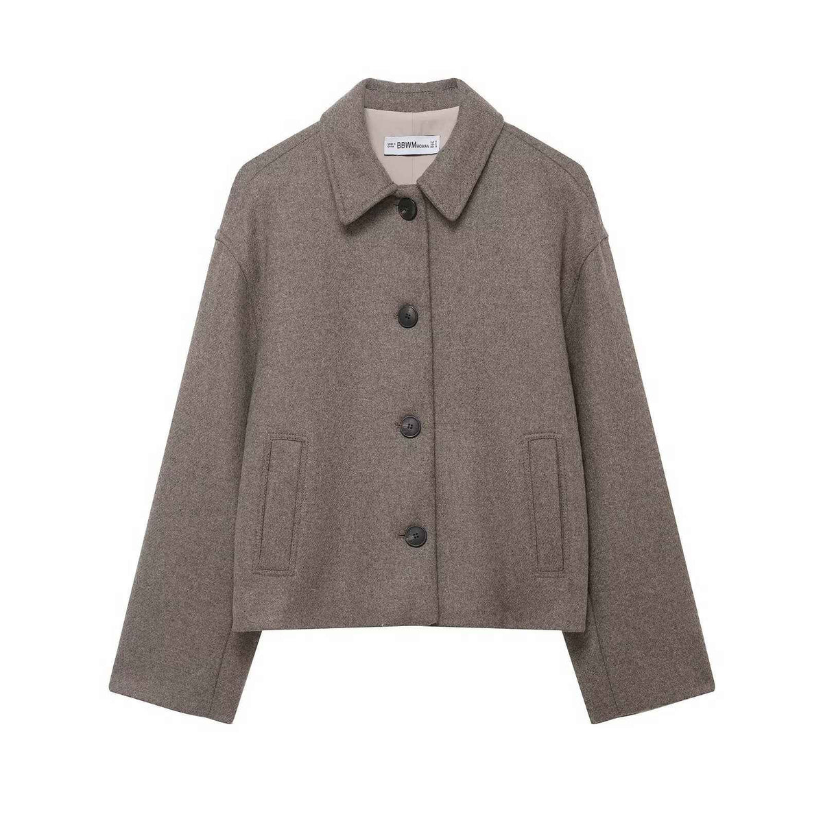 Manteau Court Laine Femme Élégant | Style Hiver Chic