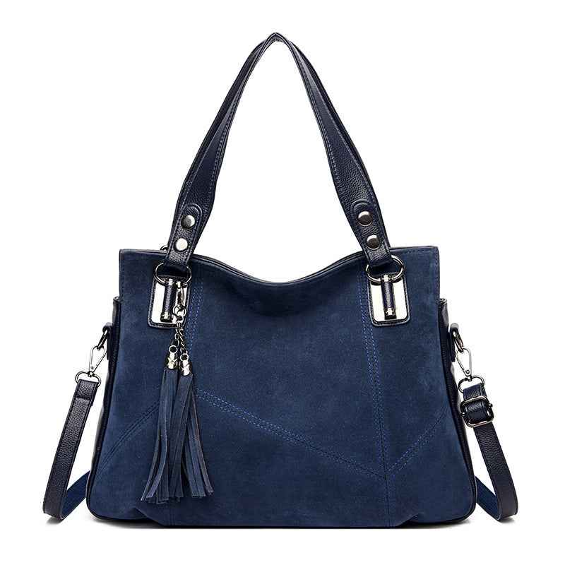 Sac Suede Retro Franges Femme | Boheme Chic