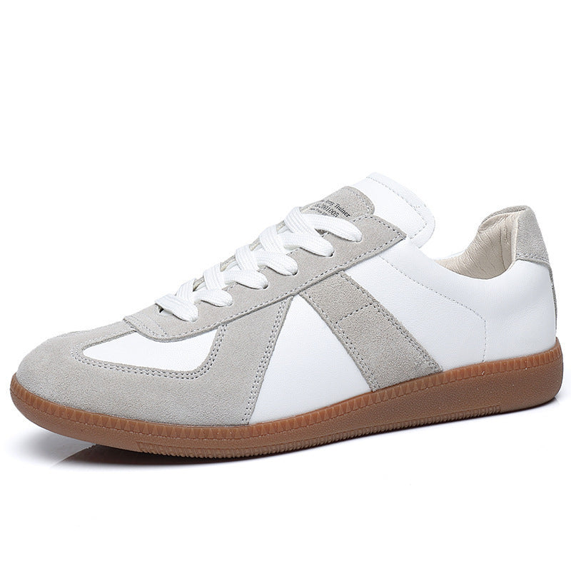 Baskets Blanches Retro Unisexes | Style Japonais Minimaliste