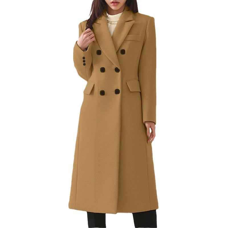 Manteau Long Laine Femme Grande Taille | Automne Hiver