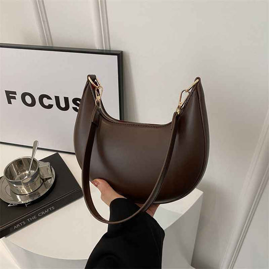 Sac Croissant Texture Femme | Bandouliere Tendance